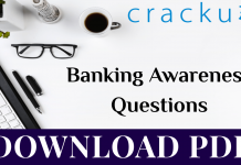 Banking Awareness Questions