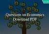 Questions on Economics