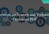 Questions on Science and Technology