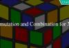 Permutation and Combination for XAT