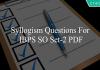 syllogism questions for ibps so set-2 pdf