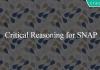 Critical Reasoning for SNAP