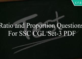 ratio and proportion questions for ssc cgl set-3 pdf