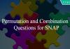 Permutation and Combination for SNAP