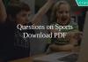 Questions on Sports