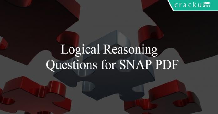 Logical Reasoning Questions for SNAP PDF