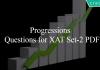 Progressions Questions for XAT Set-2 PDF