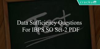 Data Sufficiency questions for ibps so set-2 pdf