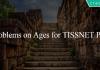 Problems on Ages for TISSNET PDF