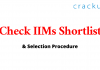 IIM Shortlist 2020