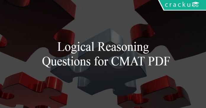 Logical Reasoning Questions for CMAT PDF