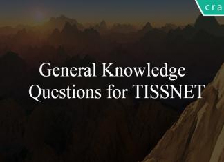 General Knowledge Questions for TISSNET