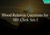 Blood Relation Questions for SBI Clerk Set-3