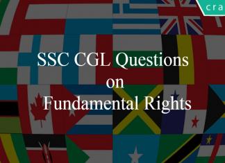 SSC CGL Questions on Fundamental Rights
