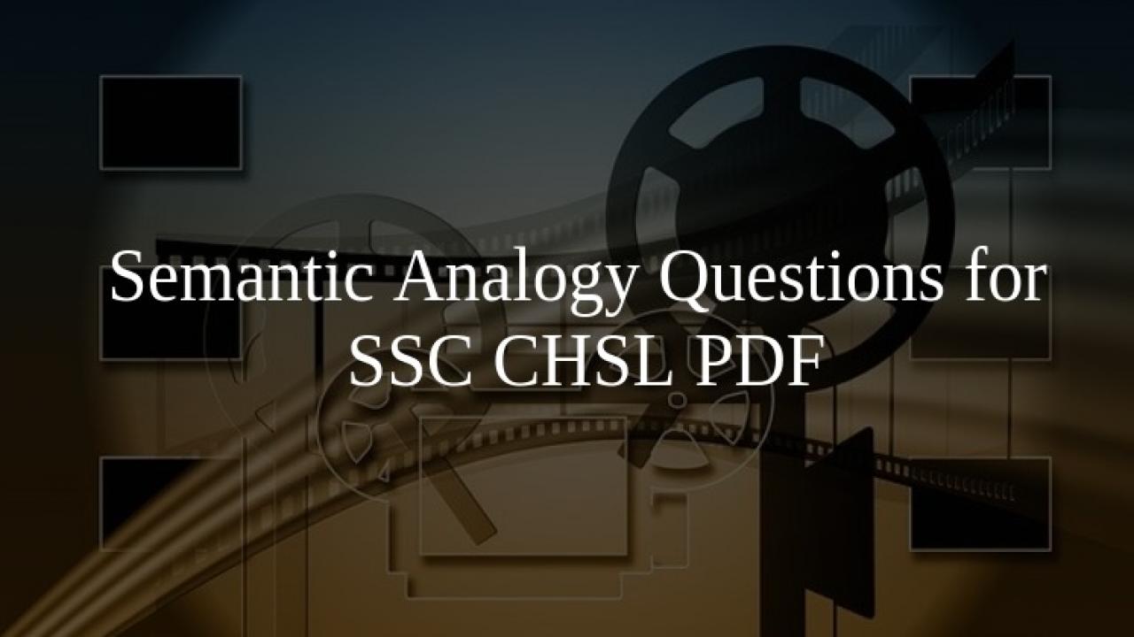 Analogy Exam PDF, PDF, Semantics