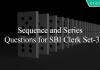 Sequence and Series Questions for SBI Clerk Set-3