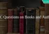 SSC Questions on Books and Authors