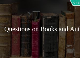 SSC Questions on Books and Authors