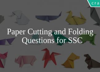 Paper Cutting and Folding Questions for SSC