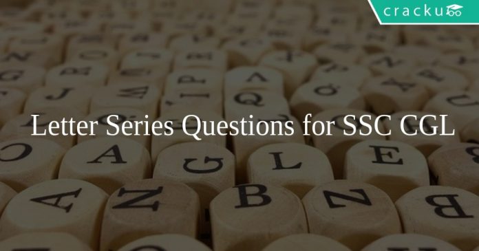 Letter Series Questions for SSC CGL