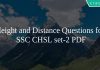 Height and Distance Questions for SSC CHSL set-2 PDF