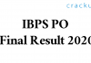 IBPS PO Final Result