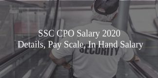 SSC CPO Salary 2020