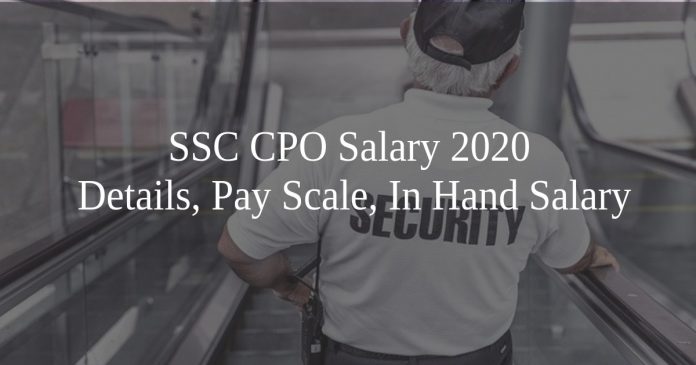 SSC CPO Salary 2020