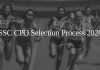 SSC CPO Selection Process 2020