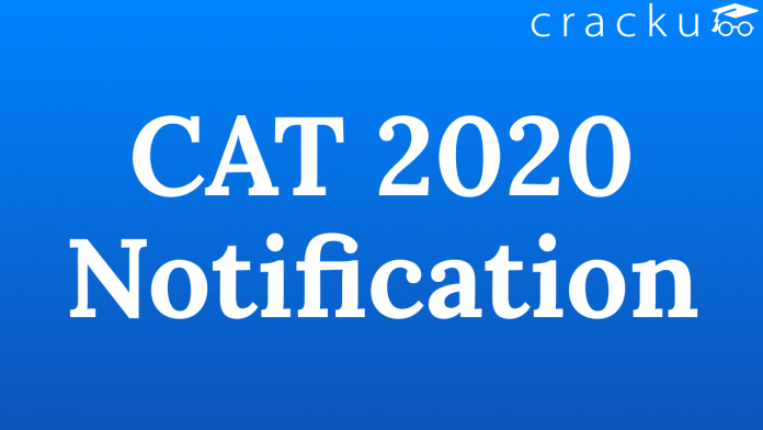 CAT 2020 Notification