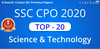 SSC CPO Science and Technology Questions PDF