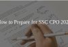 How to Prepare for SSC CPO 2020