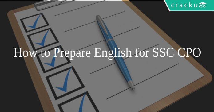 How to Prepare English for SSC CPO