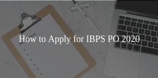 How to Apply for IBPS PO 2020