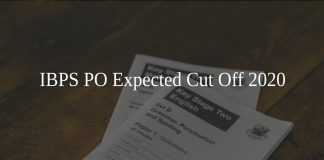 IBPS PO Expected Cut Off 2020