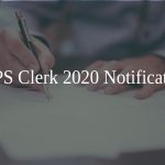 IBPS Clerk 2020 Notification