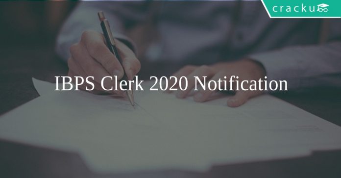 IBPS Clerk 2020 Notification