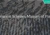 Government Schemes Ministry of Finance (2019-2020)