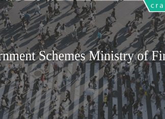 Government Schemes Ministry of Finance (2019-2020)