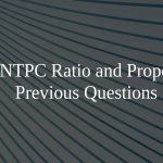 RRB NTPC Ratio and Proportion Previous Questions