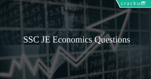 SSC JE Economics Questions