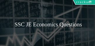 SSC JE Economics Questions