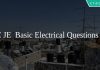 SSC JE Basic Electrical Questions PDF