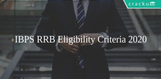 IBPS RRB Eligibility Criteria 2020