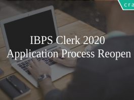 IBPS Clerk 2020 Application Process Reopen