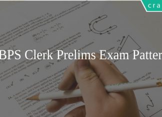 IBPS Clerk Prelims Exam Pattern