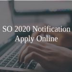 IBPS SO 2020 Notification PDF