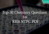 Top-30 Chemistry Questions for RRB NTPC PDF