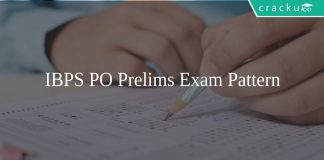 IBPS PO Prelims Exam Pattern