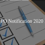 SBI PO Notification 2020 PDF